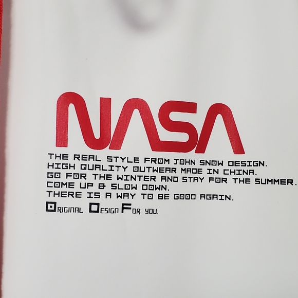 JOHN SNOW Ski & Snowboard Winter Jacket NASA Style Large Unisex Warm Waterproof - Picture 5 of 11